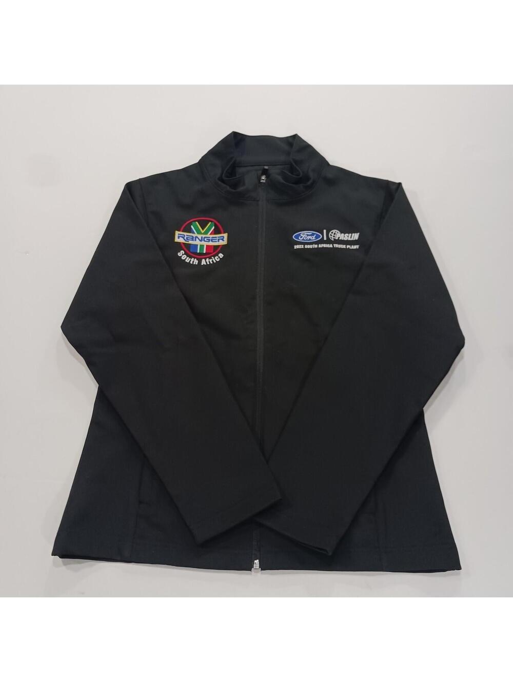 Team 365 Jacket Women S Core Athleisure Black Softshell Full Zip Logo FORD TT80W